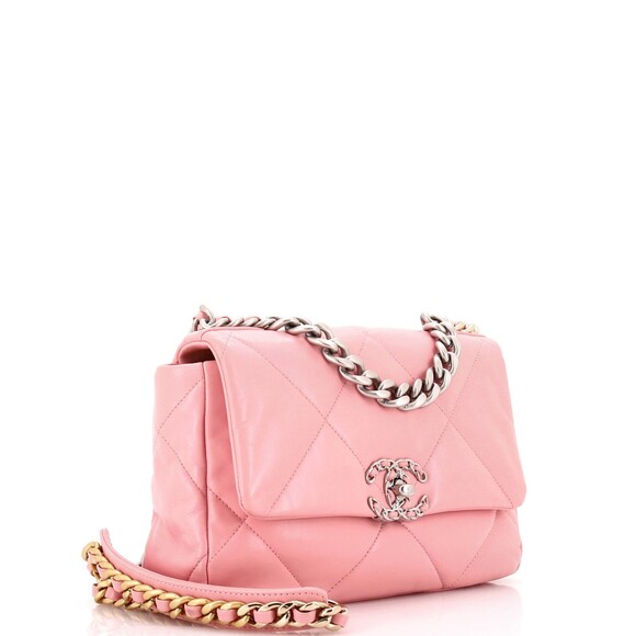 Chanel 19 Flap Bag Quilted Leather #164019C36B - Picture 2 of 9